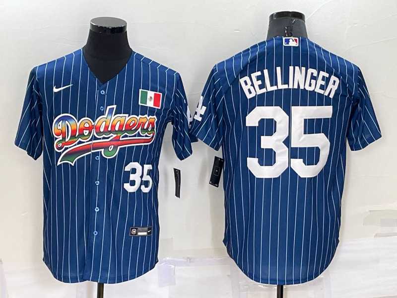 Los Angeles Dodgers35 Cody Bellinger Number Navy Blue Pinstripe Mexico 2020 World Series Cool Base Nike Jersey,We sell and wholesale Los Angeles Dodgers35 Cody Bellinger Number Navy Blue Pinstripe Mexico 2020 World Series Cool Base Nike Jersey on line form chian!